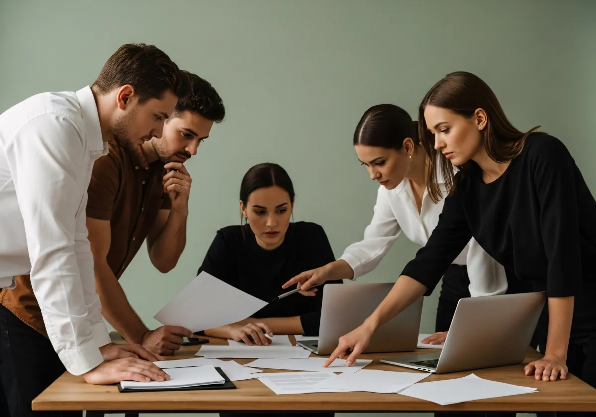 Equipe Sentiqora reunida demonstrando cooperação e confiança